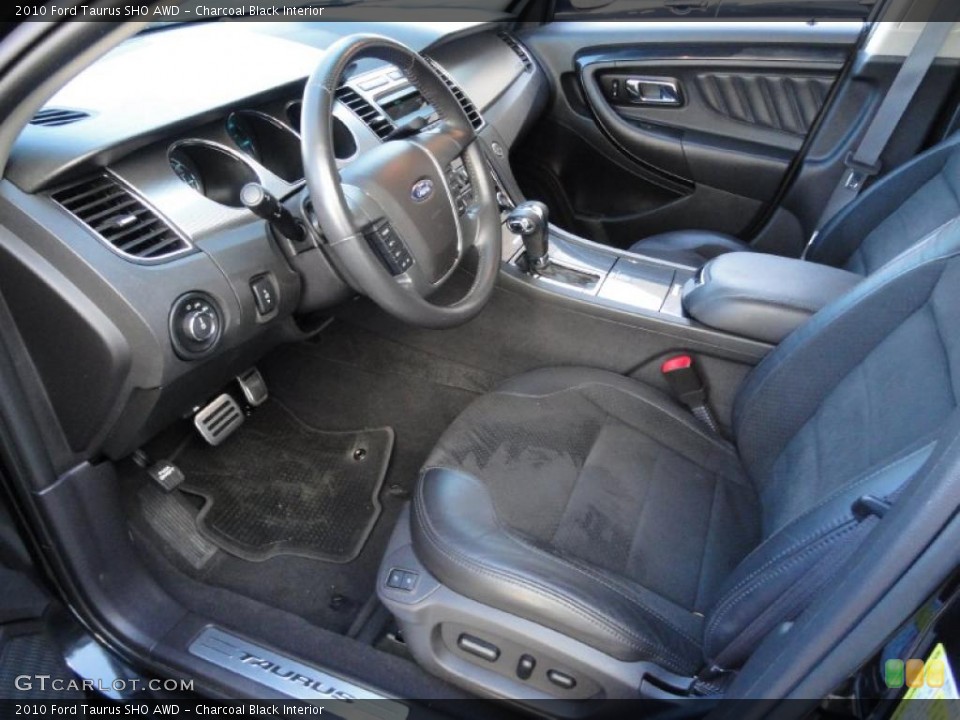 Charcoal Black Interior Prime Interior for the 2010 Ford Taurus SHO AWD #39862515
