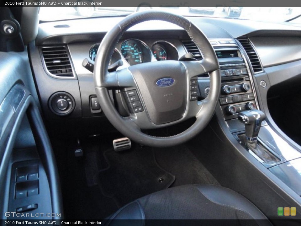 Charcoal Black Interior Dashboard for the 2010 Ford Taurus SHO AWD #39862523