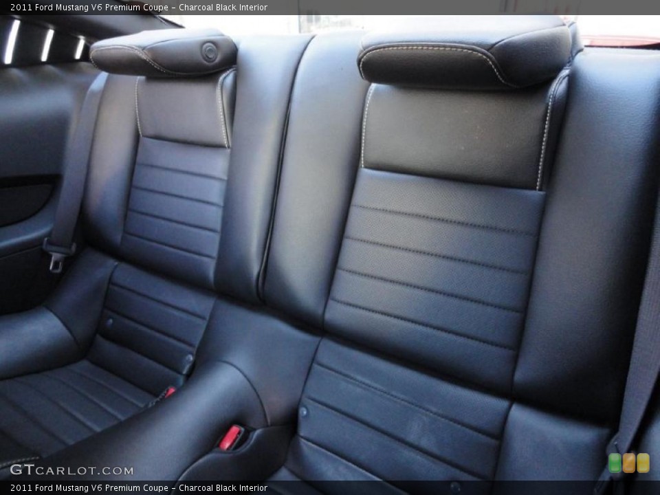 Charcoal Black Interior Photo for the 2011 Ford Mustang V6 Premium Coupe #39864035