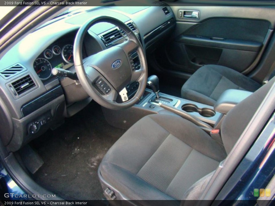 Charcoal Black Interior Photo for the 2009 Ford Fusion SEL V6 #39864175