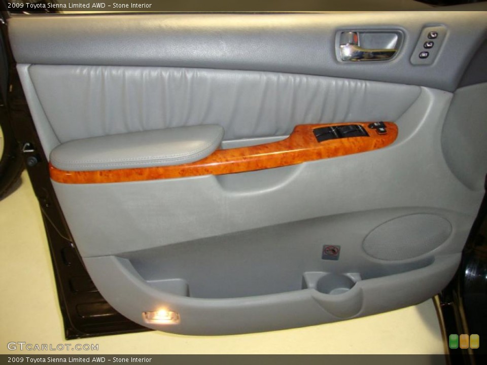 Stone Interior Door Panel for the 2009 Toyota Sienna Limited AWD #39864423