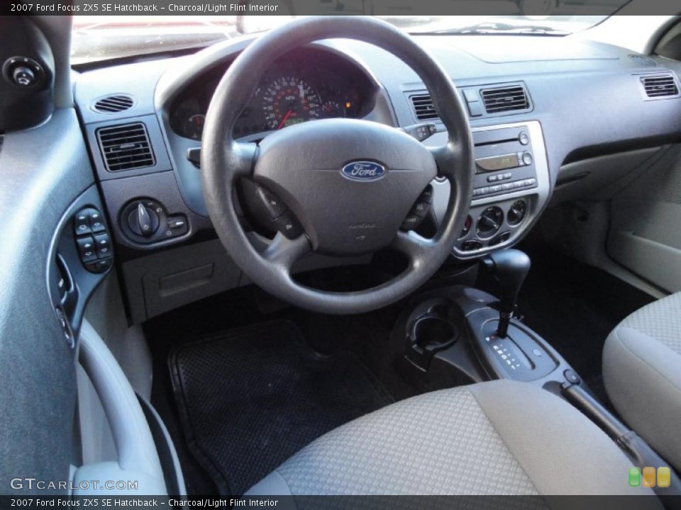 Charcoal/Light Flint Interior Prime Interior for the 2007 Ford Focus ZX5 SE Hatchback #39864447