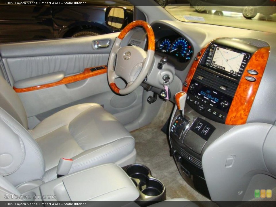 Stone Interior Photo for the 2009 Toyota Sienna Limited AWD #39864491