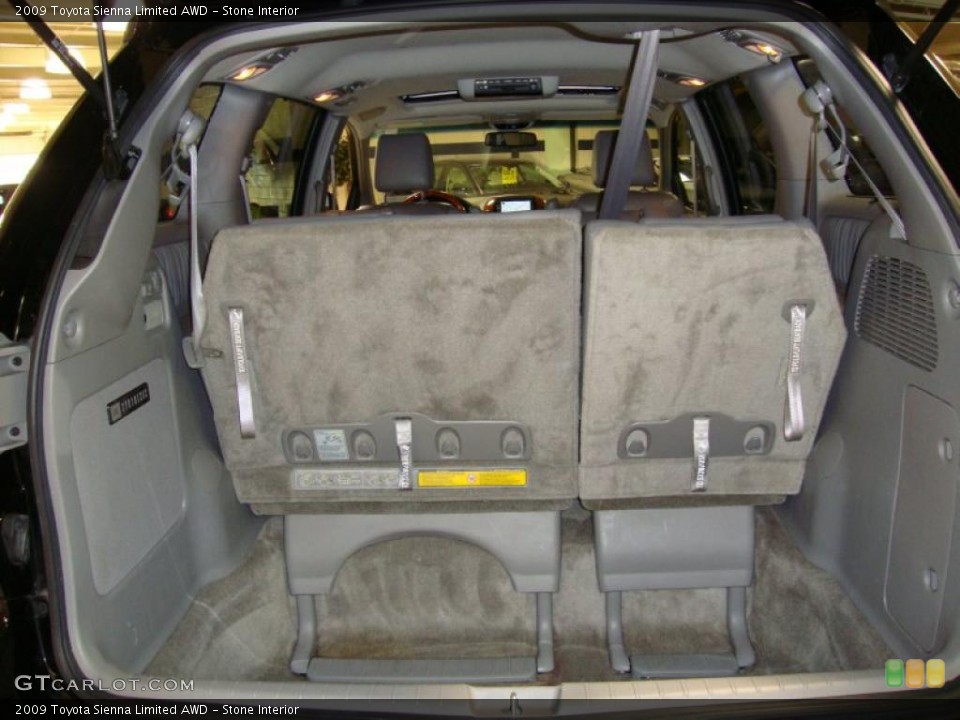 Stone Interior Trunk for the 2009 Toyota Sienna Limited AWD #39864563