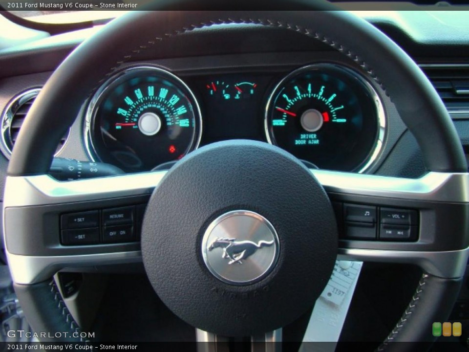 Stone Interior Gauges for the 2011 Ford Mustang V6 Coupe #39864943