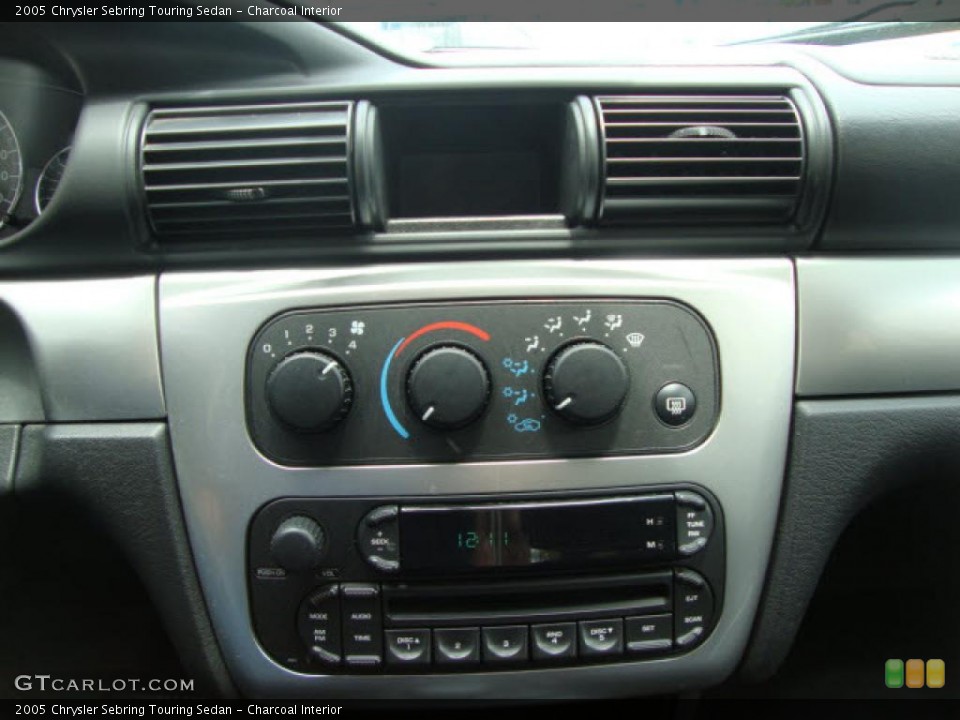 Charcoal Interior Controls for the 2005 Chrysler Sebring Touring Sedan #39866399