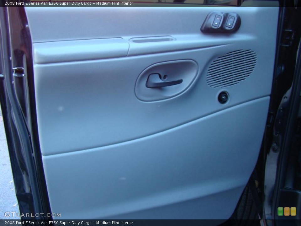 Medium Flint Interior Door Panel for the 2008 Ford E Series Van E350 Super Duty Cargo #39867055