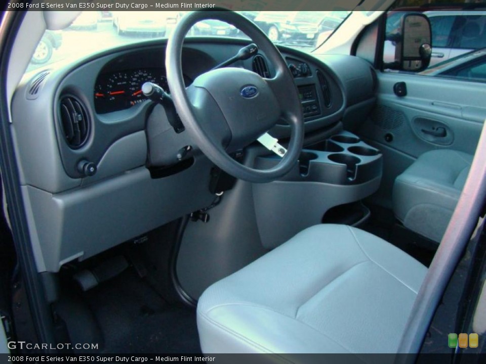 Medium Flint Interior Prime Interior for the 2008 Ford E Series Van E350 Super Duty Cargo #39867087