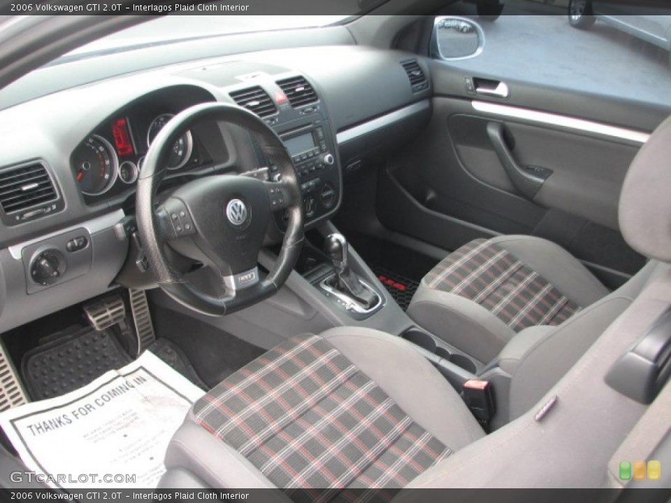 Interlagos Plaid Cloth Interior Photo for the 2006 Volkswagen GTI 2.0T #39867699