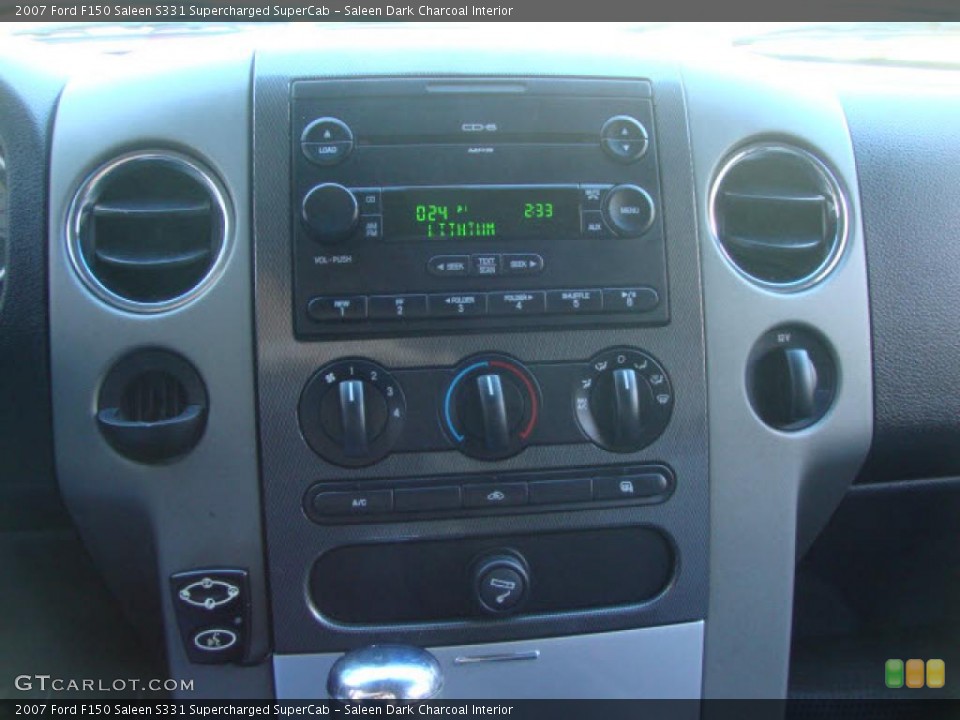 Saleen Dark Charcoal Interior Controls for the 2007 Ford F150 Saleen S331 Supercharged SuperCab #39868750