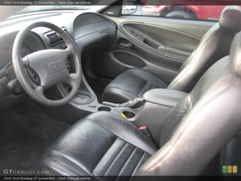 Dark Charcoal Interior Prime Interior for the 2002 Ford Mustang GT Convertible #39868882
