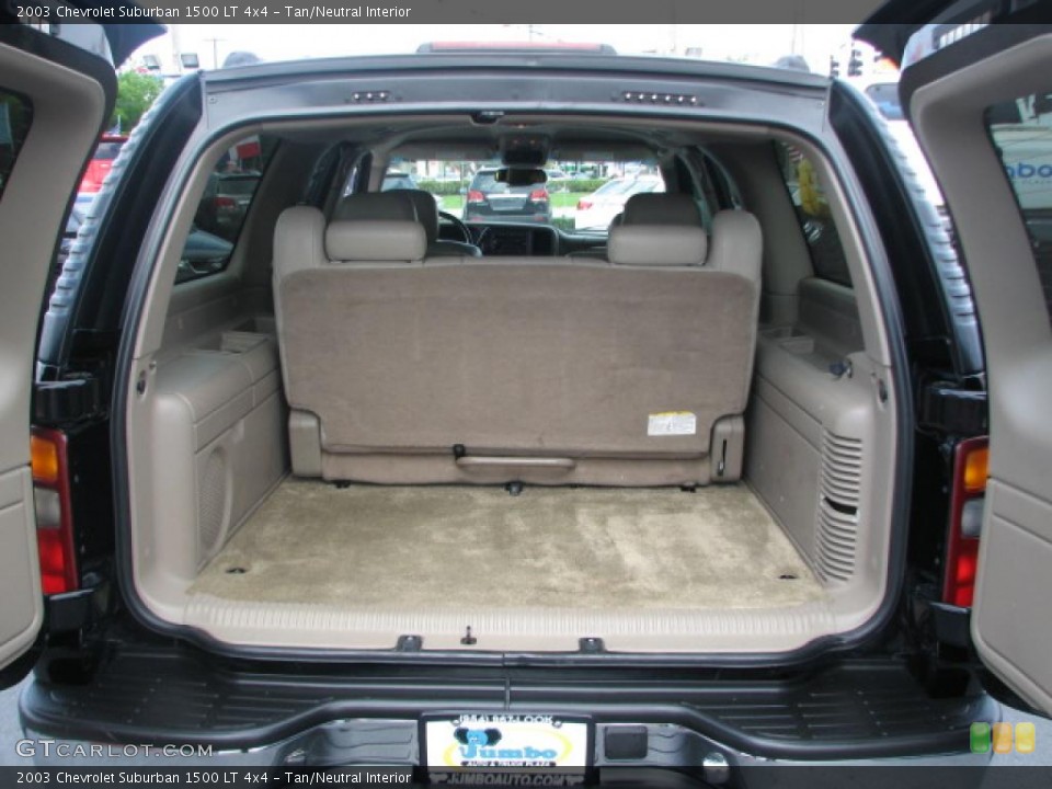 Tan/Neutral Interior Trunk for the 2003 Chevrolet Suburban 1500 LT 4x4 #39869578