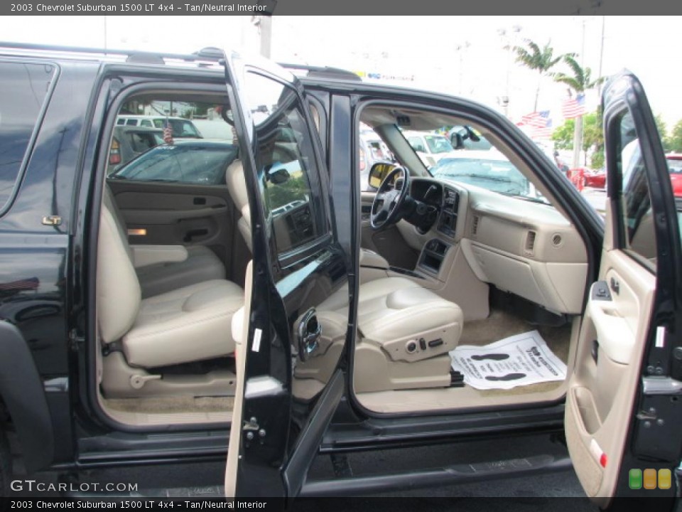 Tan/Neutral Interior Photo for the 2003 Chevrolet Suburban 1500 LT 4x4 #39869630