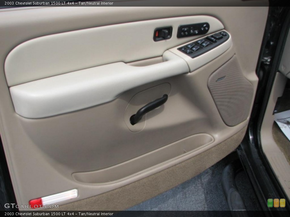 Tan/Neutral Interior Door Panel for the 2003 Chevrolet Suburban 1500 LT 4x4 #39869763