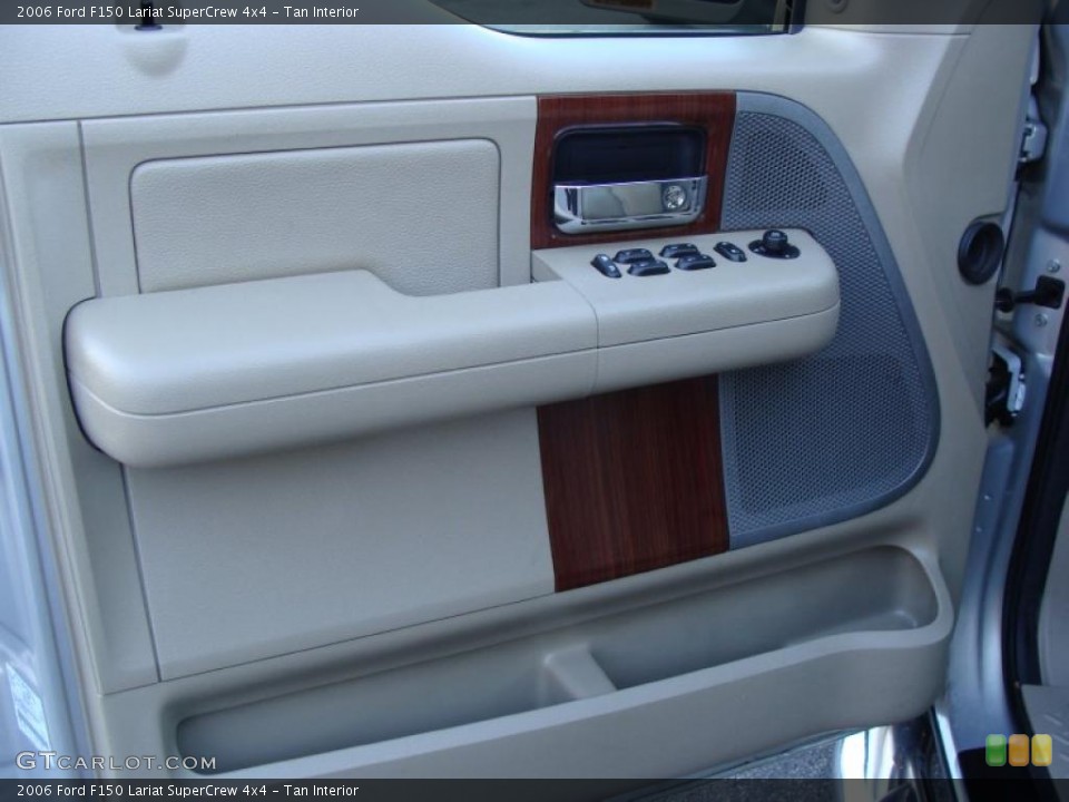 Tan Interior Door Panel for the 2006 Ford F150 Lariat SuperCrew 4x4 #39870007