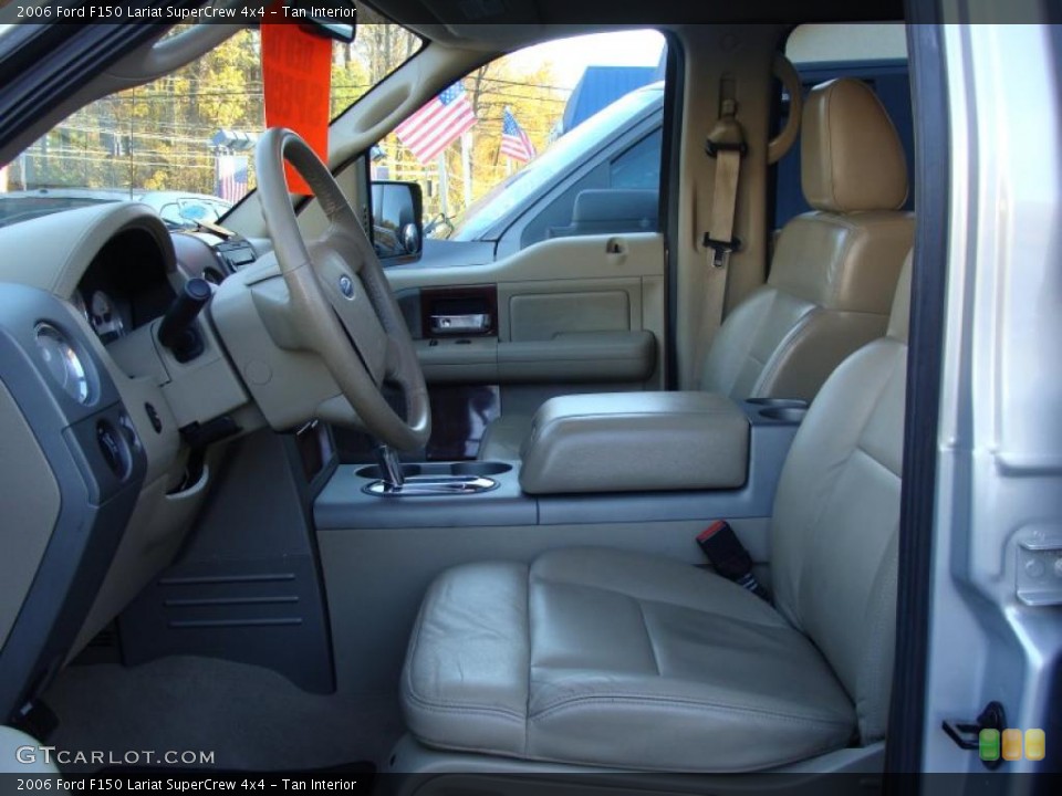 Tan Interior Photo for the 2006 Ford F150 Lariat SuperCrew 4x4 #39870059