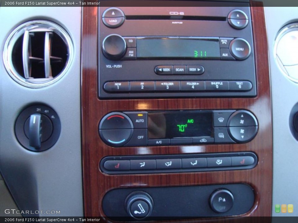 Tan Interior Controls for the 2006 Ford F150 Lariat SuperCrew 4x4 #39870143