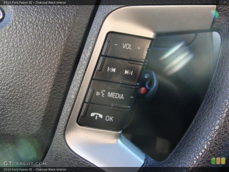 Charcoal Black Interior Controls for the 2010 Ford Fusion SE #39870555