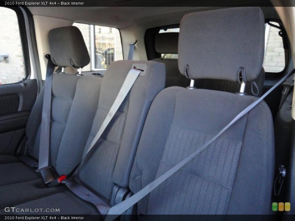 Black Interior Photo for the 2010 Ford Explorer XLT 4x4 #39870599