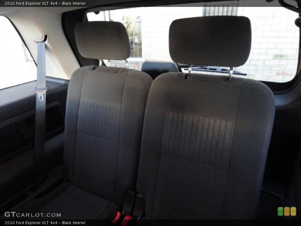 Black Interior Photo for the 2010 Ford Explorer XLT 4x4 #39870611