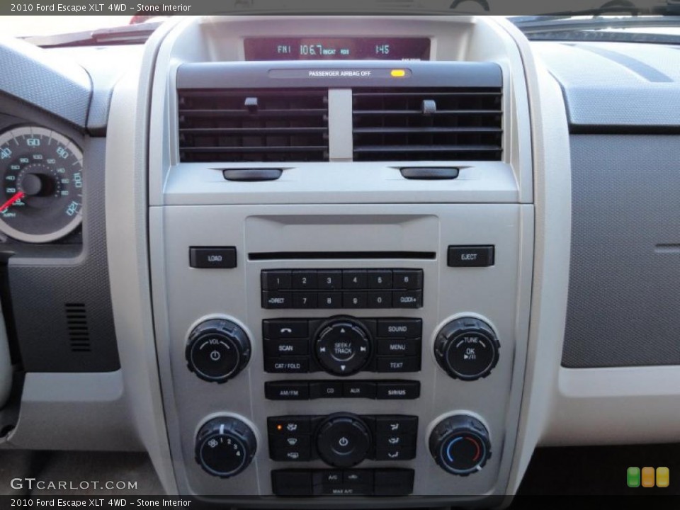 Stone Interior Controls for the 2010 Ford Escape XLT 4WD #39870975