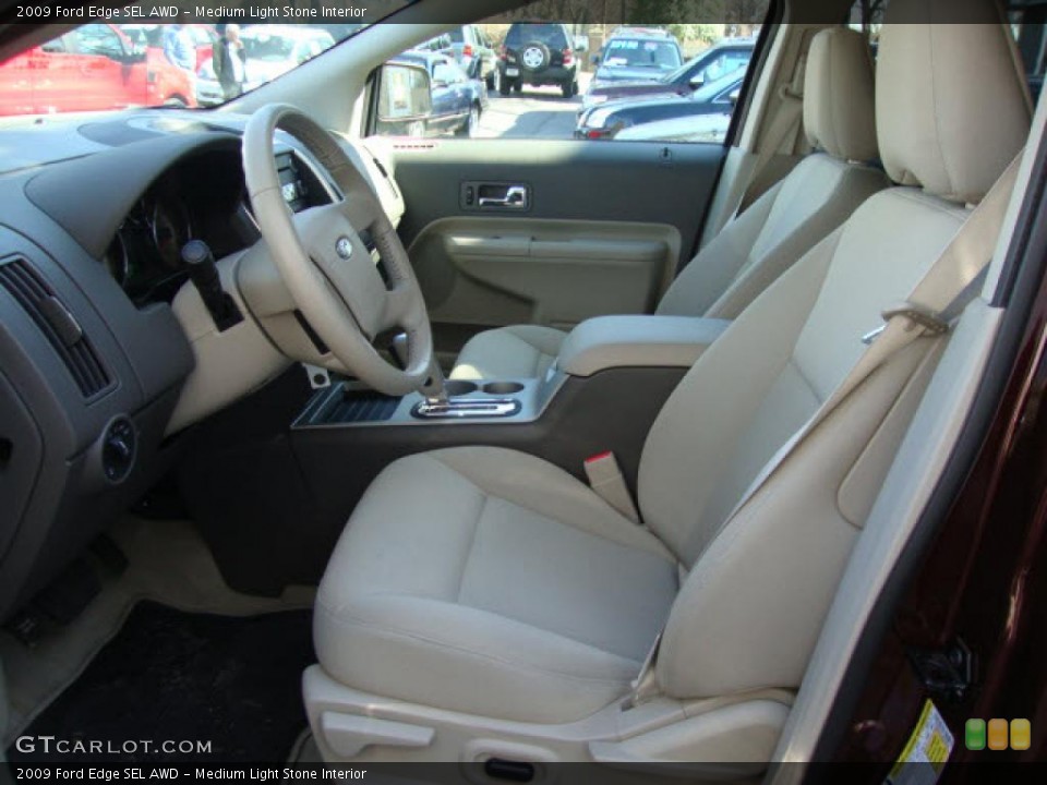Medium Light Stone Interior Photo for the 2009 Ford Edge SEL AWD #39871939
