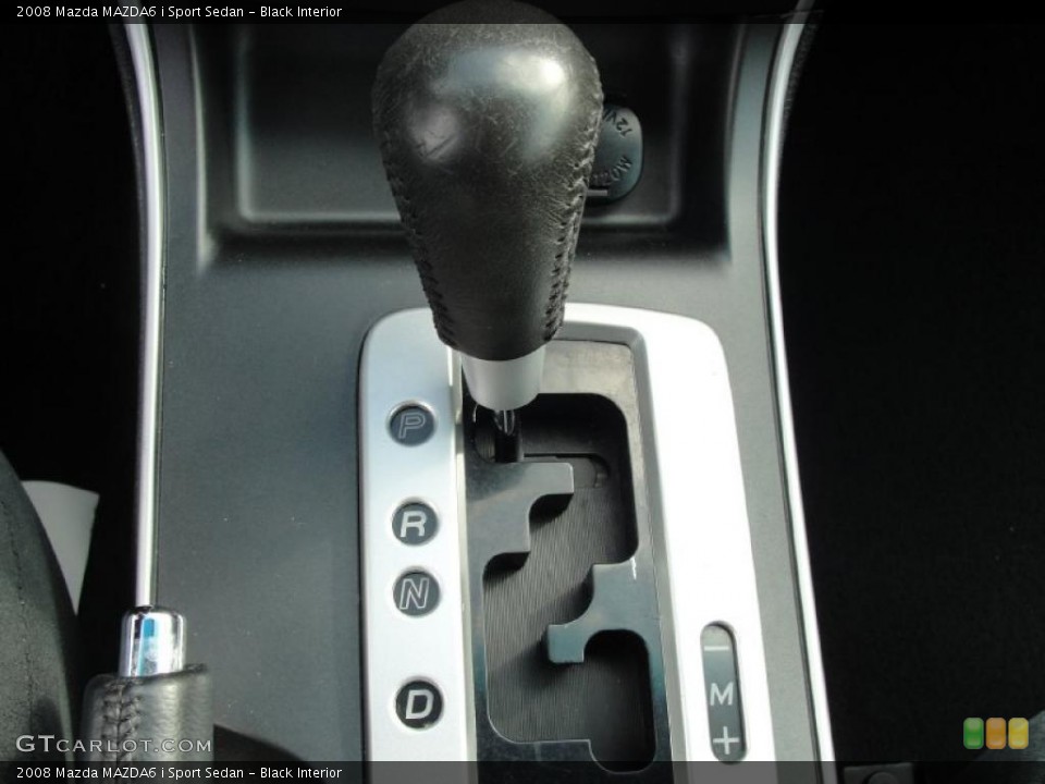 Black Interior Transmission for the 2008 Mazda MAZDA6 i Sport Sedan #39872316