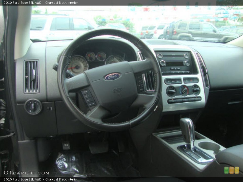 Charcoal Black Interior Dashboard for the 2010 Ford Edge SEL AWD #39872628