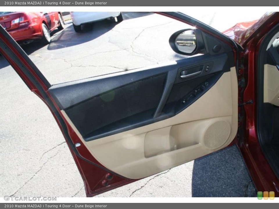 Dune Beige Interior Door Panel for the 2010 Mazda MAZDA3 i Touring 4 Door #39873744