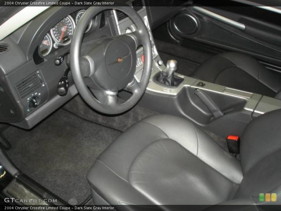 Dark Slate Gray Interior Photo for the 2004 Chrysler Crossfire Limited Coupe #3987665