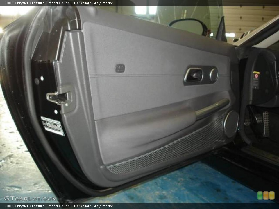 Dark Slate Gray Interior Door Panel for the 2004 Chrysler Crossfire Limited Coupe #3987670