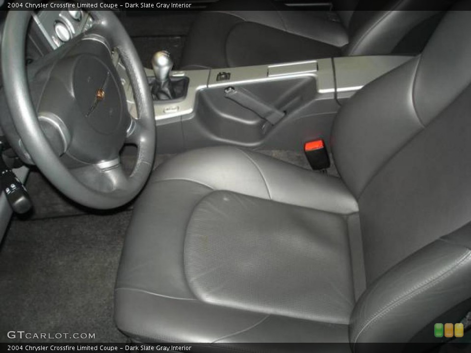 Dark Slate Gray Interior Photo for the 2004 Chrysler Crossfire Limited Coupe #3987680
