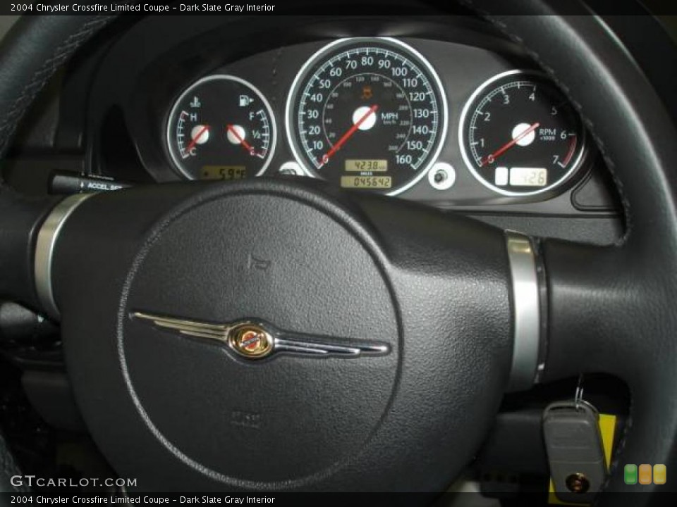 Dark Slate Gray Interior Gauges for the 2004 Chrysler Crossfire Limited Coupe #3987710
