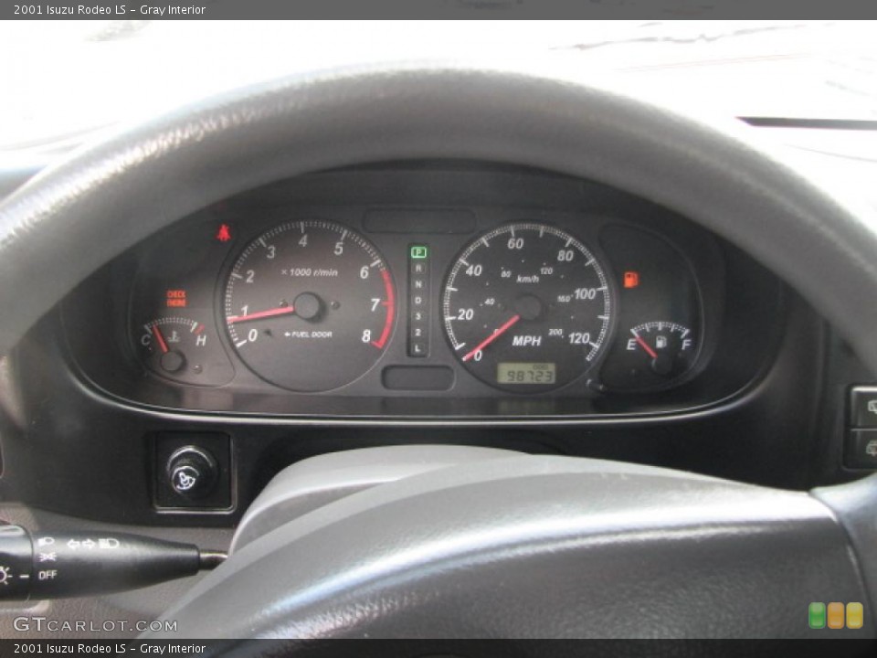 Gray Interior Gauges for the 2001 Isuzu Rodeo LS #39877123