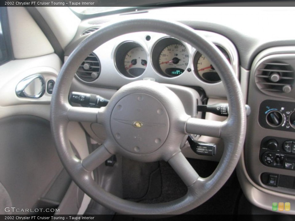 Taupe Interior Steering Wheel for the 2002 Chrysler PT Cruiser Touring #39877923