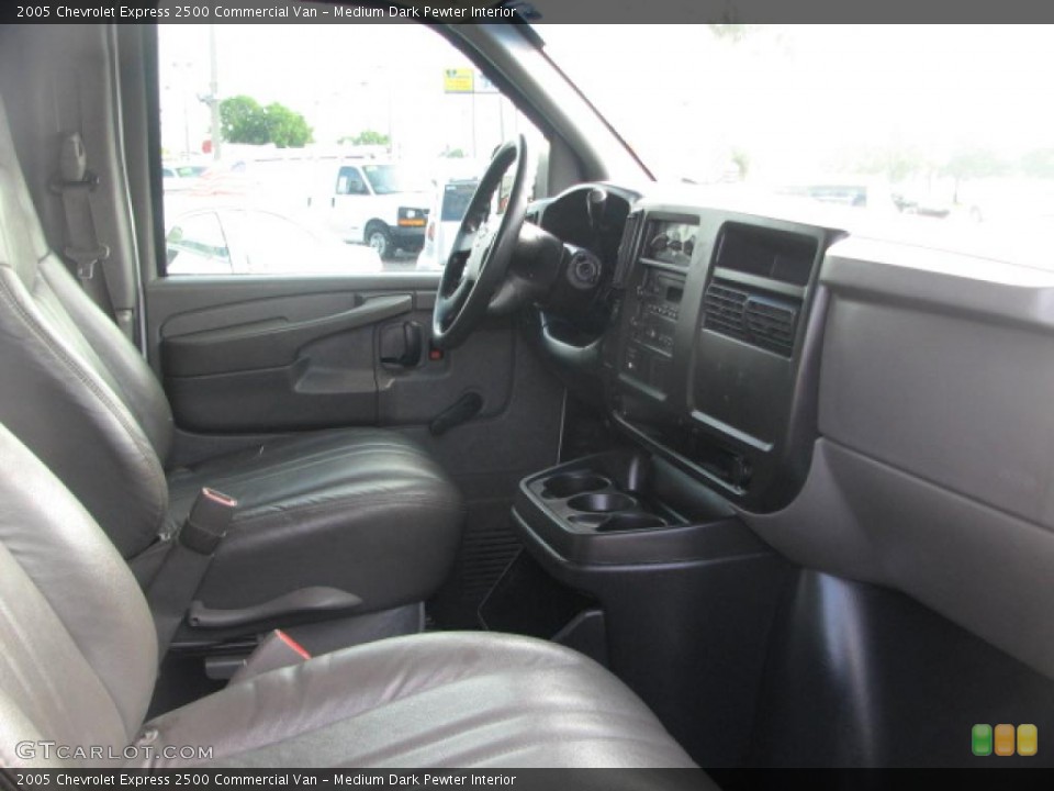 Medium Dark Pewter Interior Photo for the 2005 Chevrolet Express 2500 Commercial Van #39878071