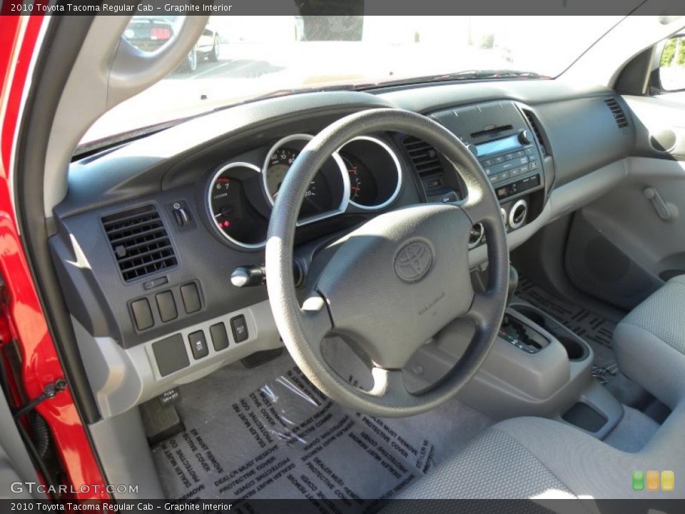 Graphite Interior Photo for the 2010 Toyota Tacoma Regular Cab #39878075