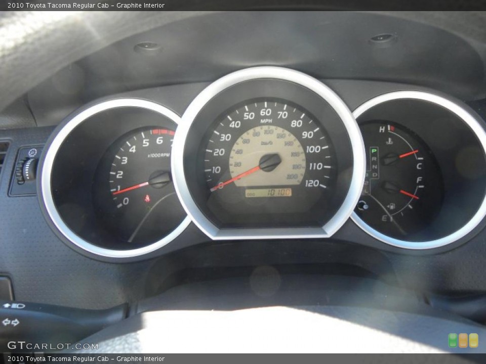 Graphite Interior Gauges for the 2010 Toyota Tacoma Regular Cab #39878191