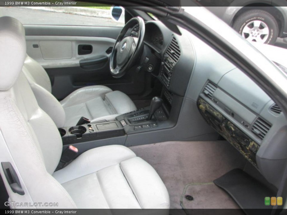 Gray Interior Photo for the 1999 BMW M3 Convertible #39878247