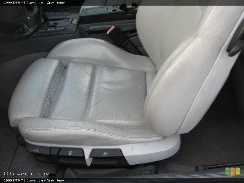 Gray Interior Photo for the 1999 BMW M3 Convertible #39878287