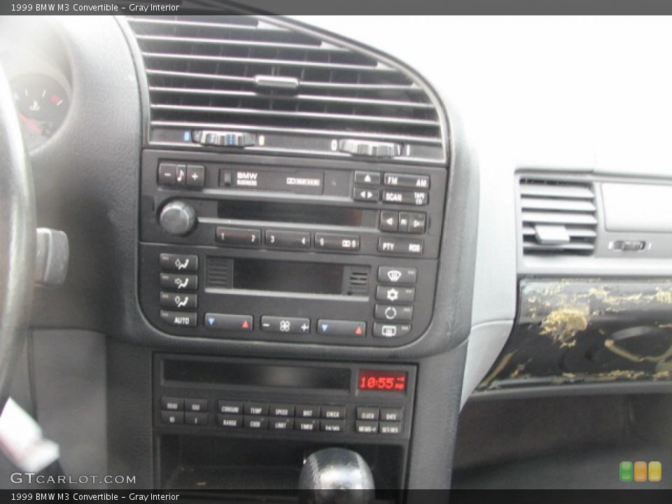 Gray Interior Controls for the 1999 BMW M3 Convertible #39878295