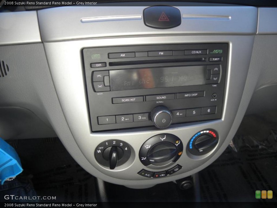Grey Interior Controls for the 2008 Suzuki Reno  #39878359