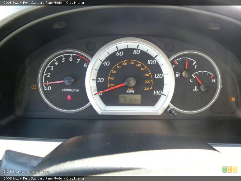Grey Interior Gauges for the 2008 Suzuki Reno  #39878371
