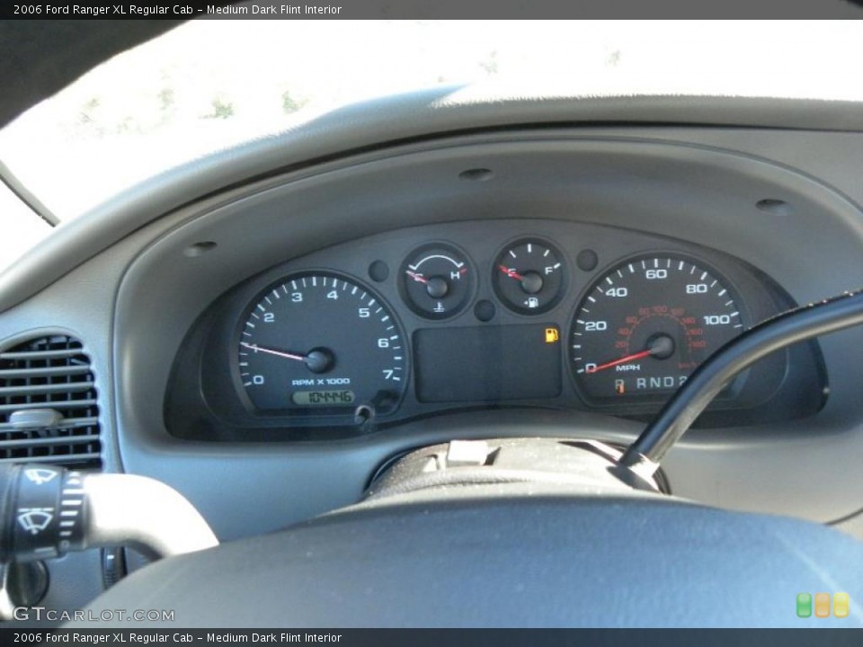Medium Dark Flint Interior Gauges for the 2006 Ford Ranger XL Regular Cab #39878511