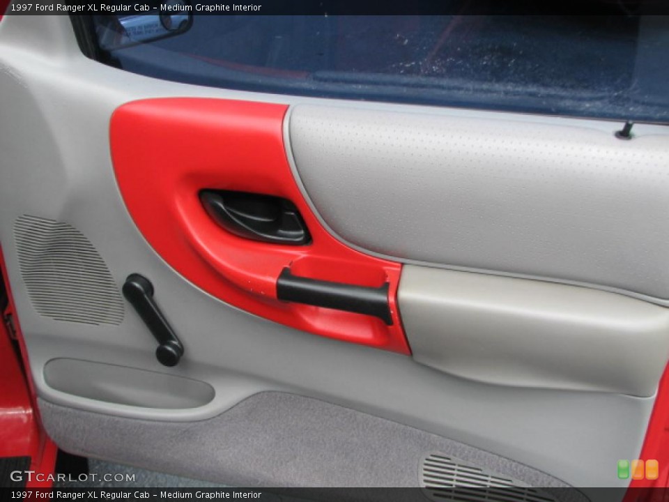 Medium Graphite Interior Door Panel for the 1997 Ford Ranger XL Regular Cab #39879211