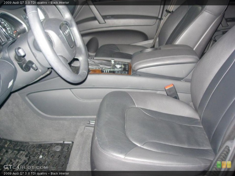 Black Interior Photo for the 2009 Audi Q7 3.0 TDI quattro #39880595