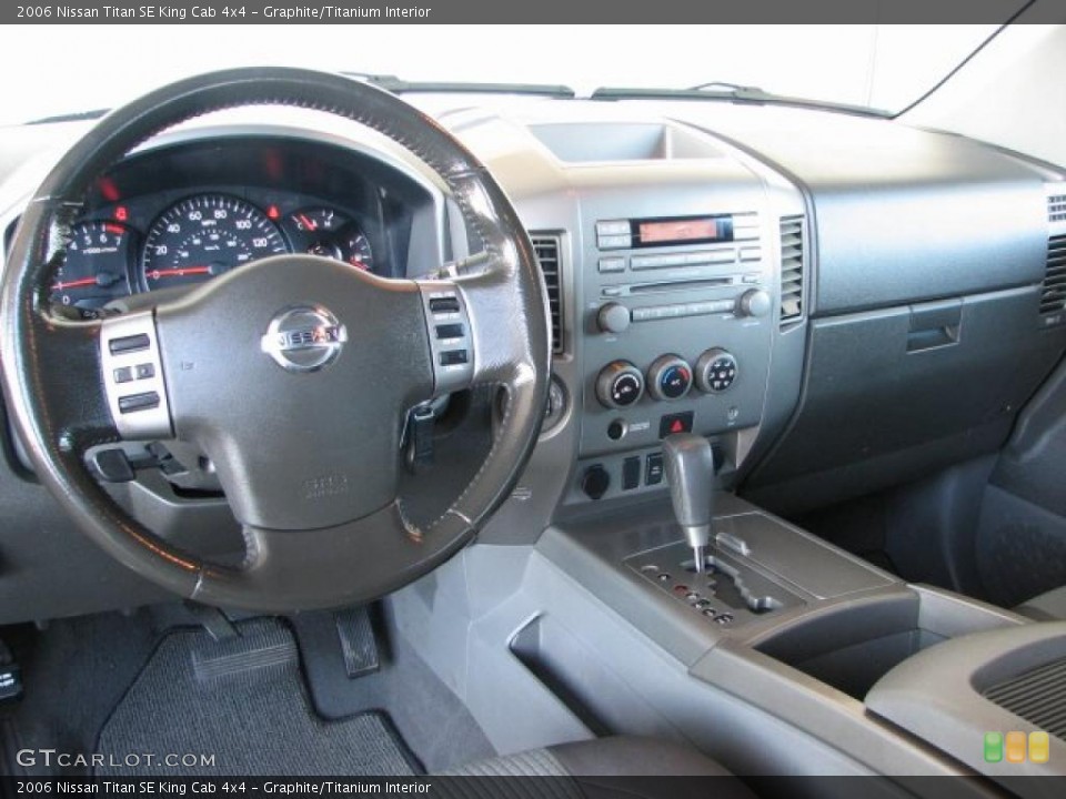 Graphite/Titanium Interior Photo for the 2006 Nissan Titan SE King Cab 4x4 #39880723
