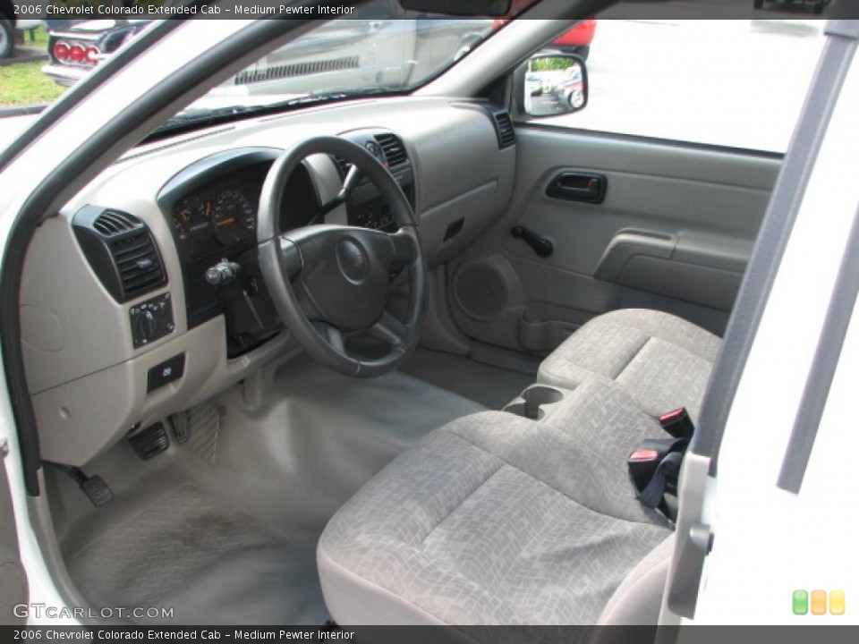 Medium Pewter Interior Prime Interior for the 2006 Chevrolet Colorado Extended Cab #39882588