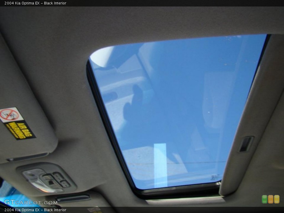 Black Interior Sunroof for the 2004 Kia Optima EX #39882812