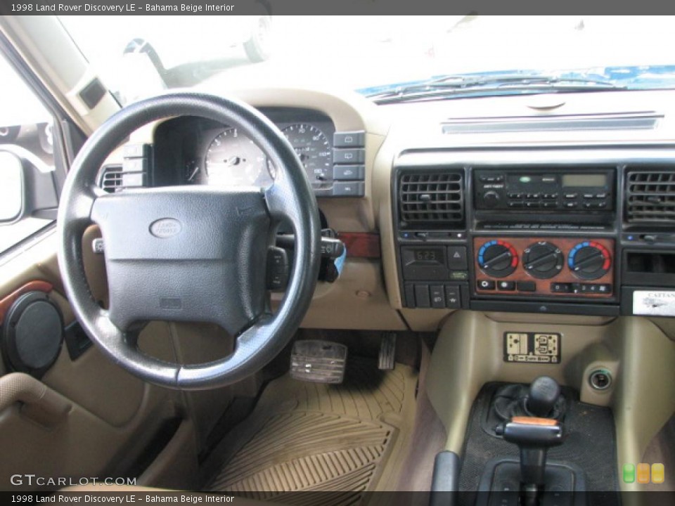 Bahama Beige Interior Dashboard for the 1998 Land Rover Discovery LE #39882968